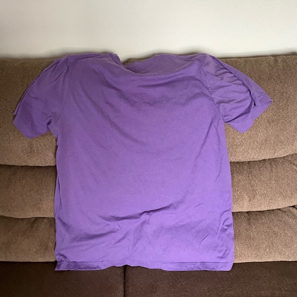 Purple Love &Faith T-Shirt. Size XL - Picture 2 of 2